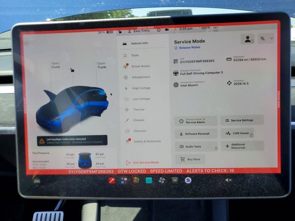 2021 TESLA MODEL Y