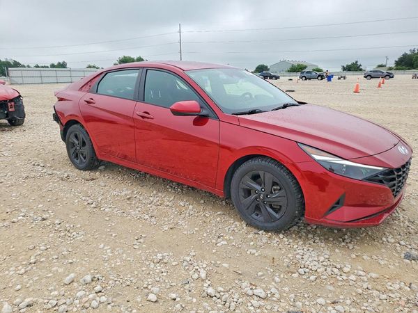 2021 HYUNDAI ELANTRA Blue