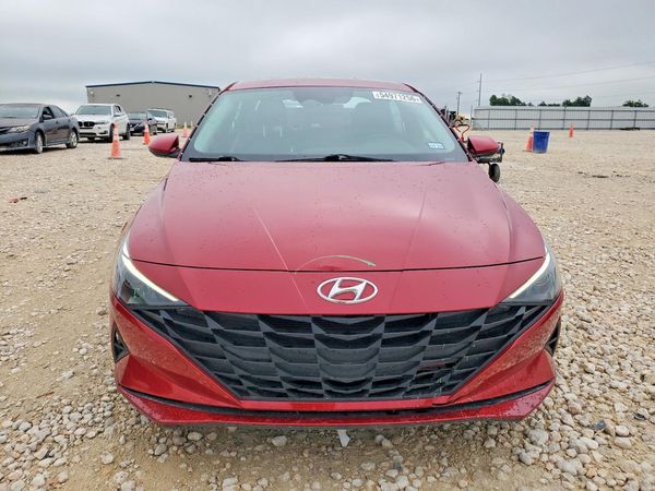 2021 HYUNDAI ELANTRA Blue