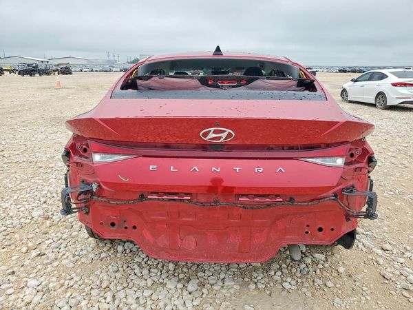 2021 HYUNDAI ELANTRA Blue