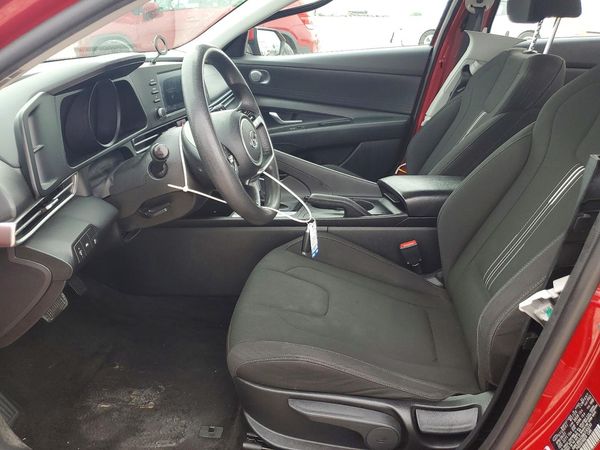 2021 HYUNDAI ELANTRA Blue
