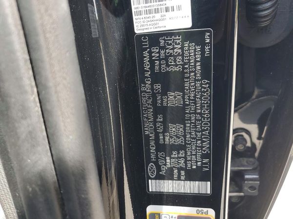 2024 HYUNDAI TUCSON SE