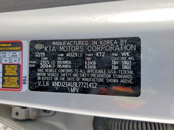2020 KIA SOUL LX, S, X-Line