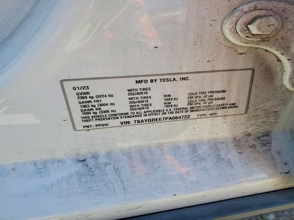 2023 TESLA MODEL Y