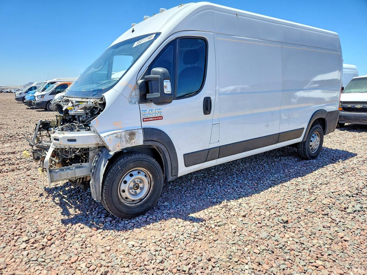 2021 RAM PROMASTER 2500 — Front 3/4