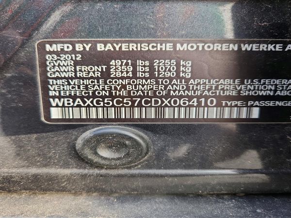 2012 BMW 528