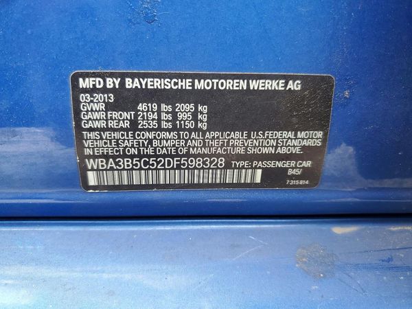 2013 BMW 328