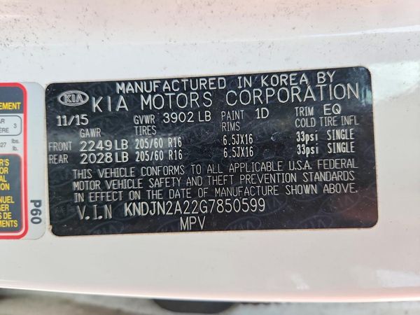 2016 KIA SOUL Plus
