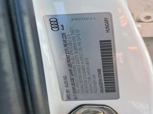 2017 AUDI A3 Premium