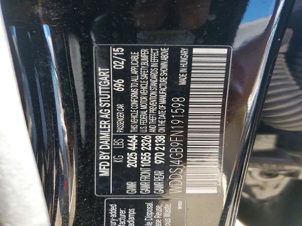2015 MERCEDES-BENZ CLA CLA250 4 MATIC