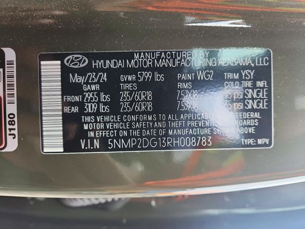 2024 HYUNDAI SANTA FE SEL