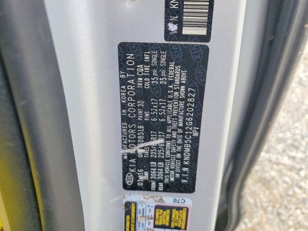2016 KIA SEDONA