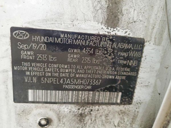 2021 HYUNDAI SONATA SEL