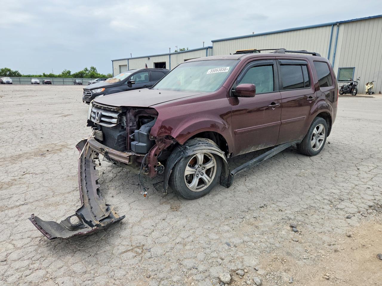 2013 HONDA PILOT EX-L — Front 3/4