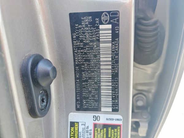 2015 TOYOTA COROLLA L/LE