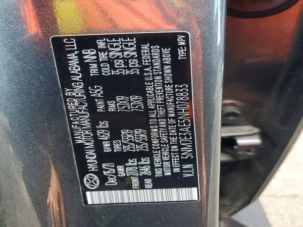 2022 HYUNDAI TUCSON Limited