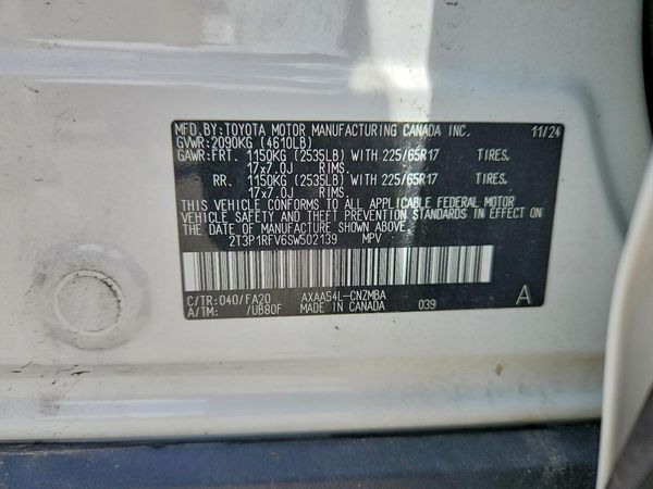 2025 TOYOTA RAV4