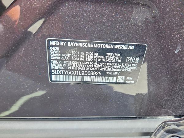 2020 BMW X3 xDrive30i