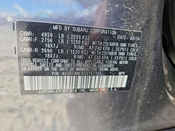2025 SUBARU OUTBACK Limited