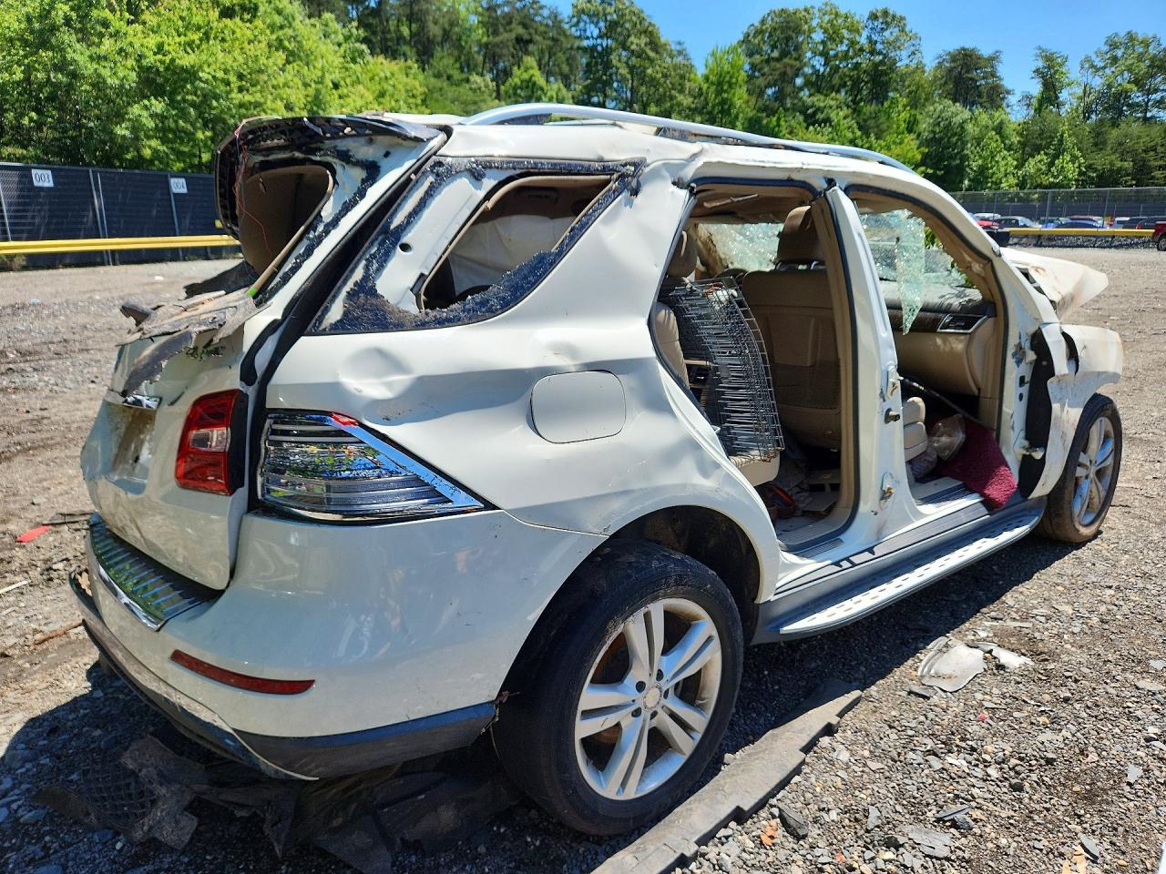 2013 MERCEDES-BENZ ML ML350 4-MATIC
