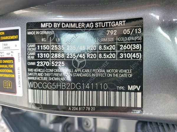 2013 MERCEDES-BENZ GLK GLK350