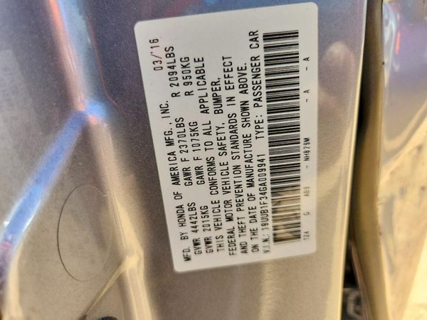 2016 ACURA TLX Base