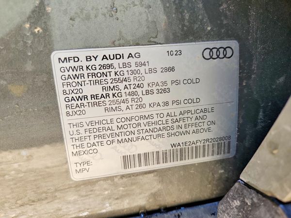 2024 AUDI Q5 E