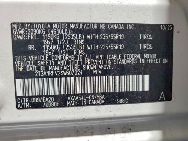 2025 TOYOTA RAV4