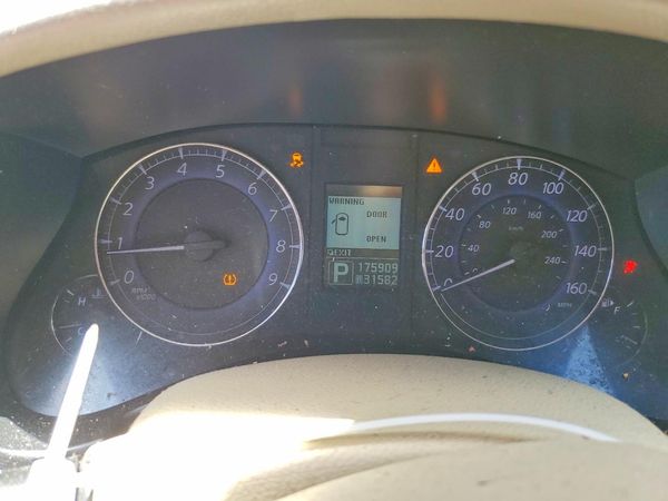 2012 INFINITI EX35 — ODOM