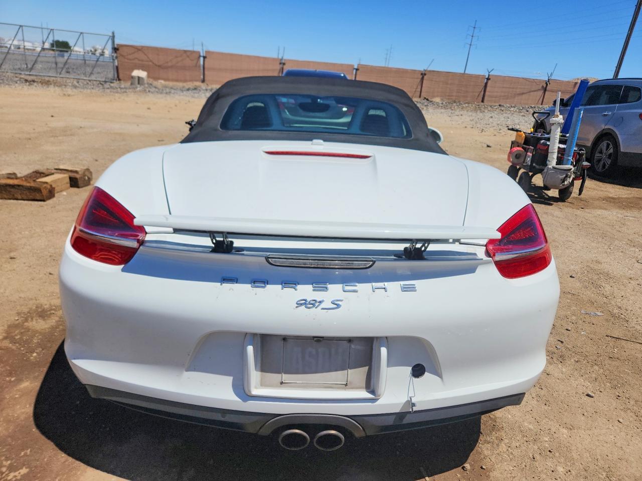 2014 PORSCHE BOXSTER S
