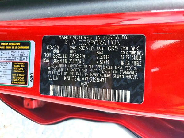 2023 KIA EV6 Light, Wind