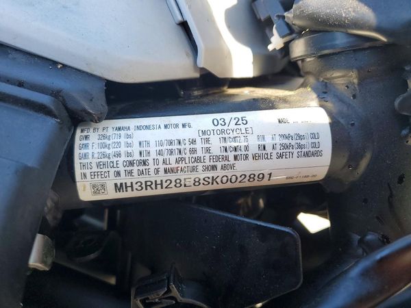 2025 YAMAHA MTN320 A