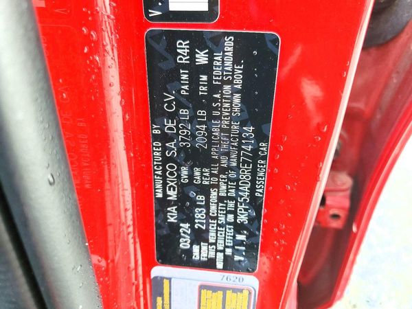 2024 KIA FORTE GT Line