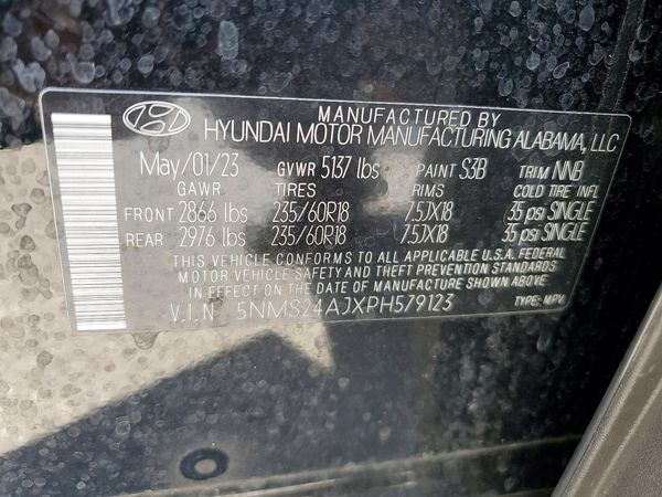 2023 HYUNDAI SANTA FE SEL
