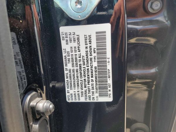 2021 HONDA CR-V HYBRID TOURING