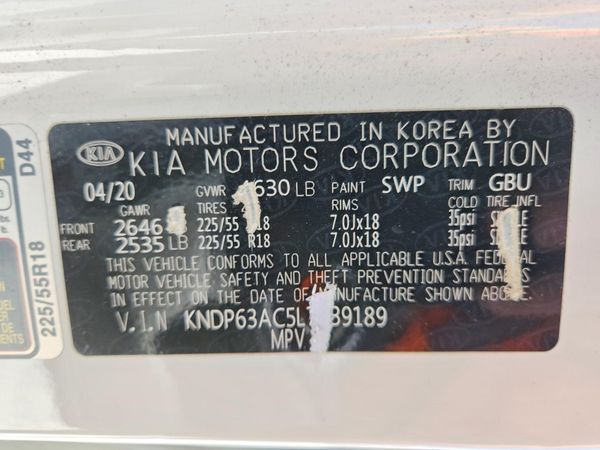 2020 KIA SPORTAGE