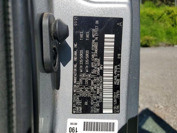 2021 TOYOTA SIENNA
