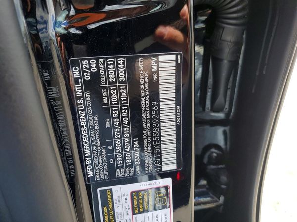 2025 MERCEDES-BENZ GLS GLS450 4MATIC