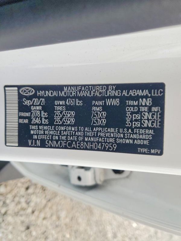 2022 HYUNDAI TUCSON SEL Convenience Pkg