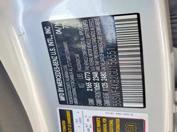 2016 MERCEDES-BENZ C C300-4M