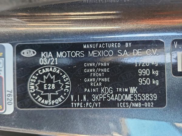 2021 KIA FORTE