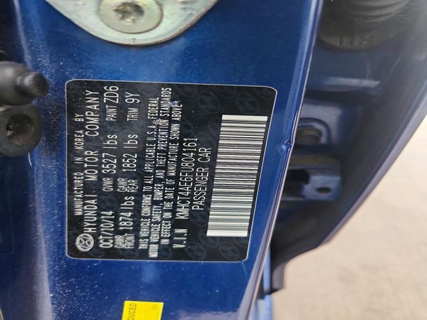 2015 HYUNDAI ACCENT GL(Middle-low)