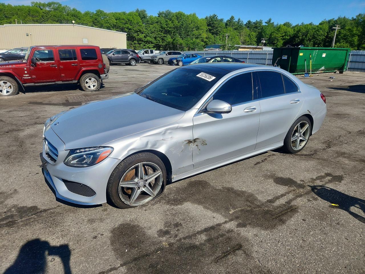 2015 MERCEDES-BENZ C 4-MATIC