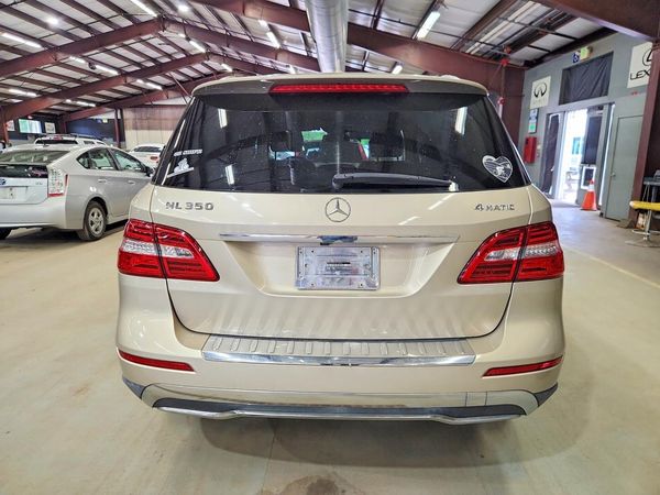 2013 MERCEDES-BENZ ML ML350 4-MATIC