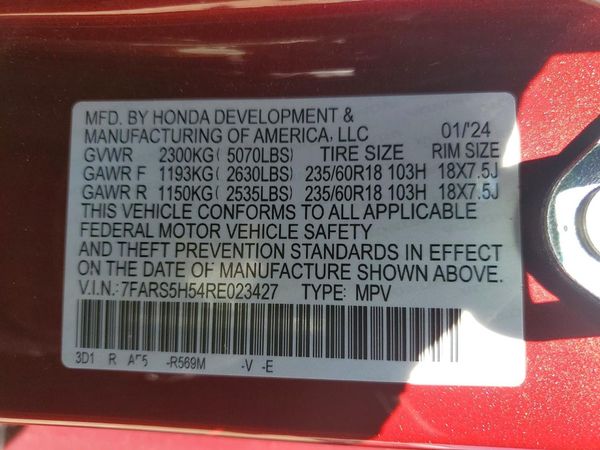 2024 HONDA CR-V Sport