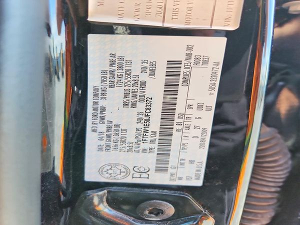 2018 FORD F150