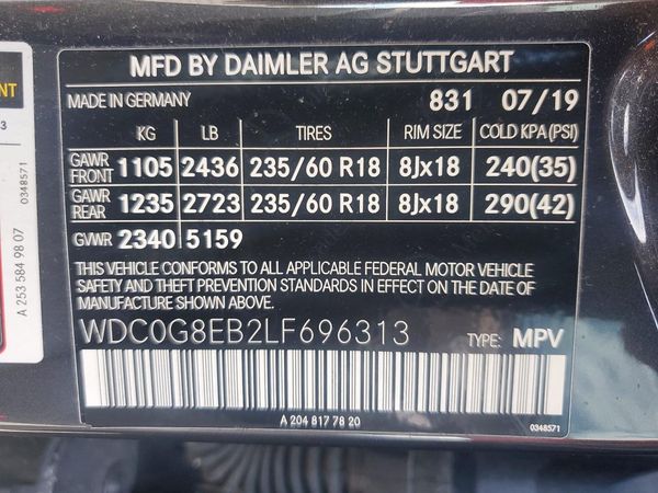2020 MERCEDES-BENZ GLC GLC300-4M