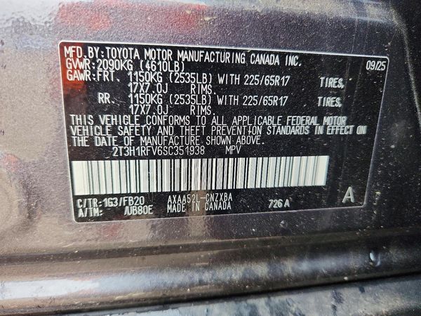 2025 TOYOTA RAV4