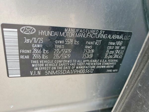 2023 HYUNDAI SANTA FE Limited