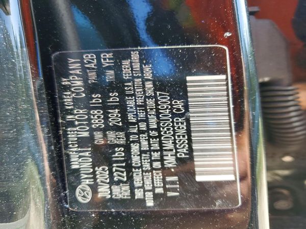 2025 HYUNDAI ELANTRA SEL Sport